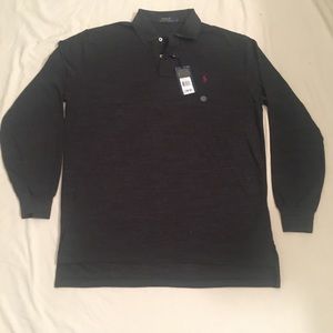 New Long Sleeve Polo Collar Shirt